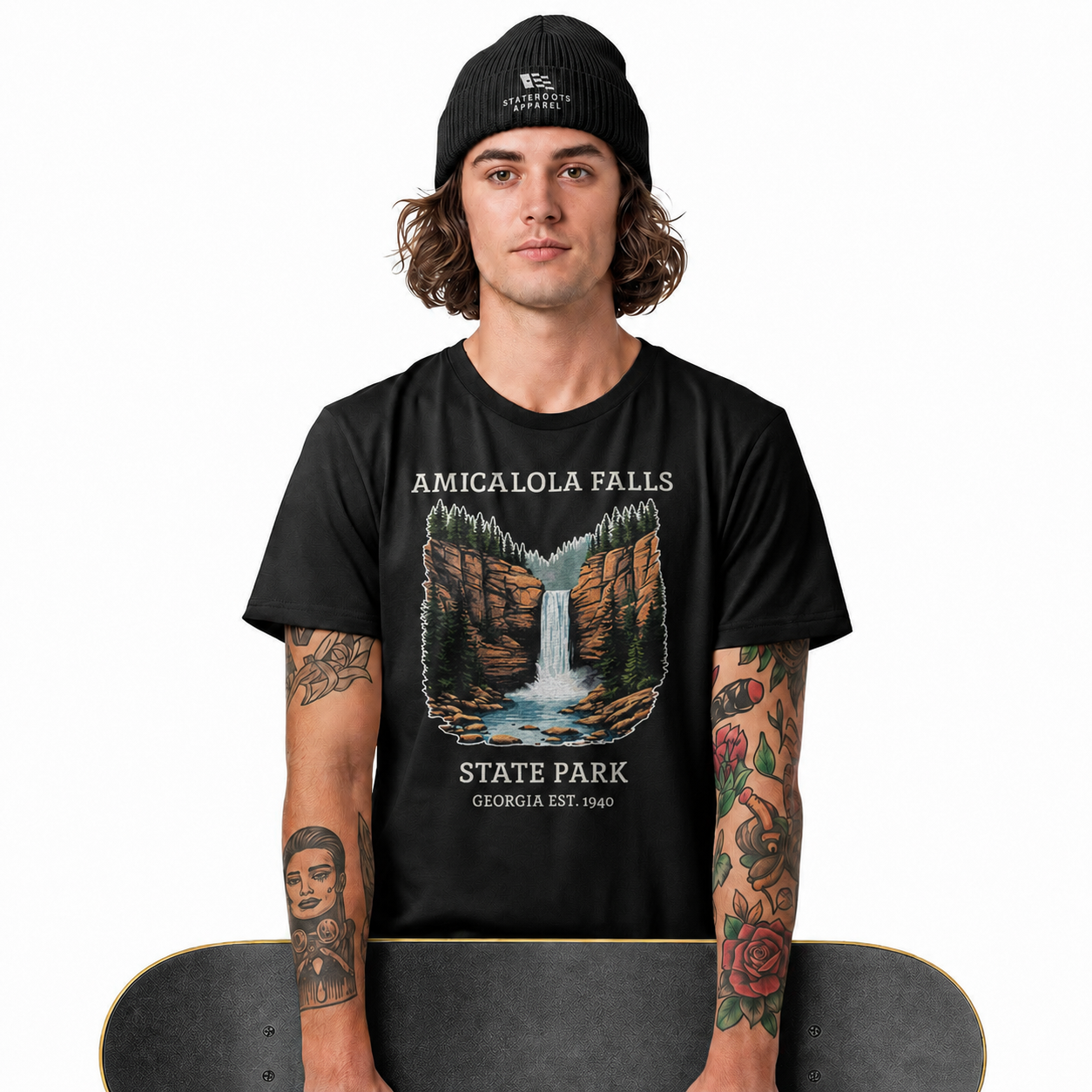 Amicalola Falls Georgia T-Shirt | State Park Waterfall Souvenir Tee
