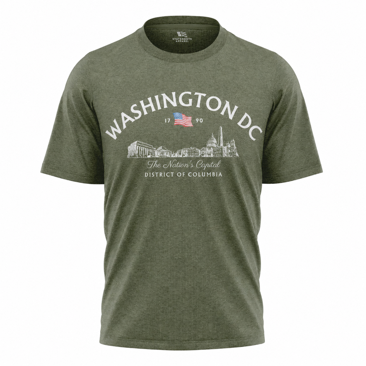 Washington DC Nation's Capital T-Shirt | District of Columbia Vintage Tee