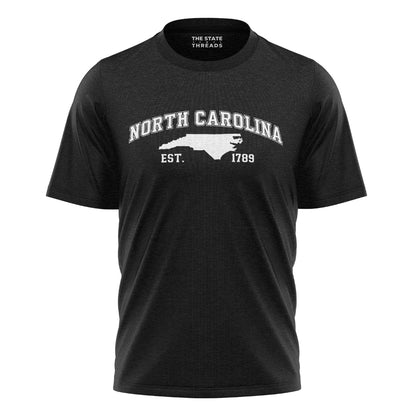North Carolina City Map T-Shirt | Commemorative Souvenir Tee