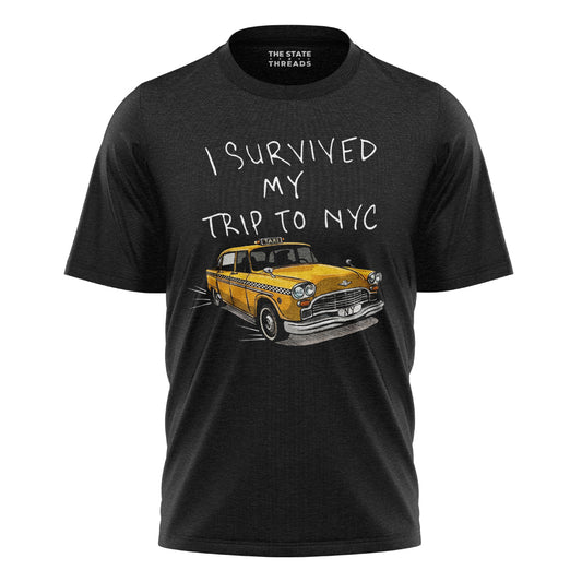 NYC Backpacking Souvenir T-Shirt | New York Travel Tee