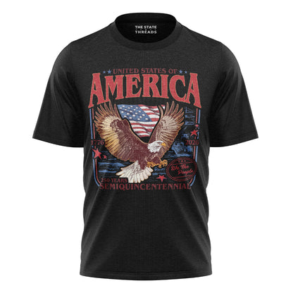 Happy 250th Birthday USA T-Shirt | 1776-2026 Retro Tee