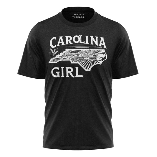 North Carolina Girl T-Shirt | Cool Souvenir Gift Tee