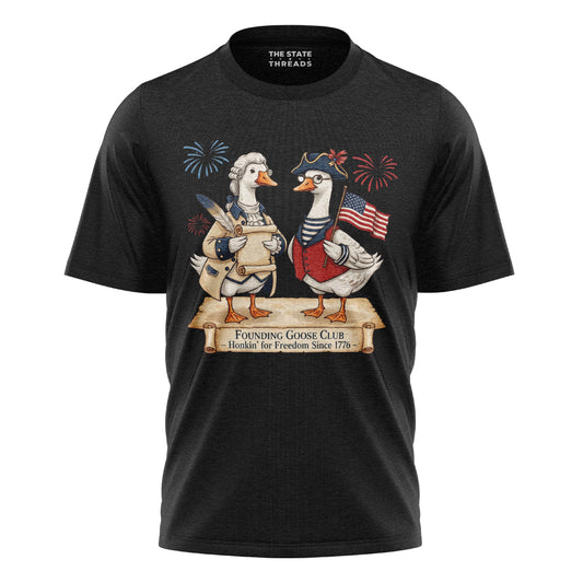 Founding Ducks 1776 T-Shirt | Funny Independence Day Tee