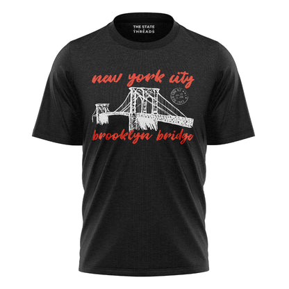 Brooklyn Bridge Commemorative T-Shirt | NYC Travel Tee