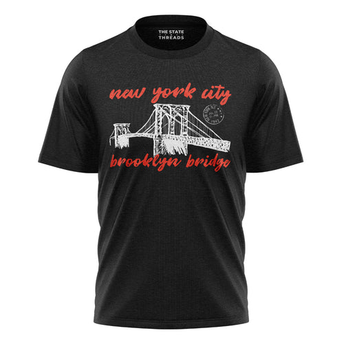 Brooklyn Bridge Commemorative T-Shirt | NYC Travel Tee