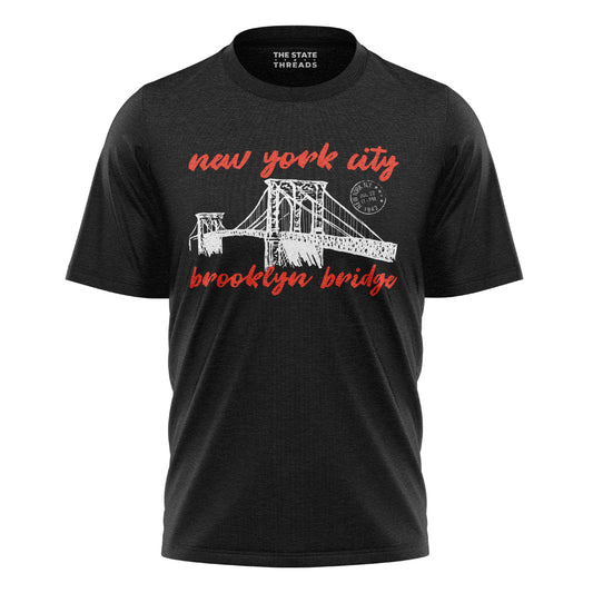 Brooklyn Bridge Commemorative T-Shirt | NYC Travel Tee