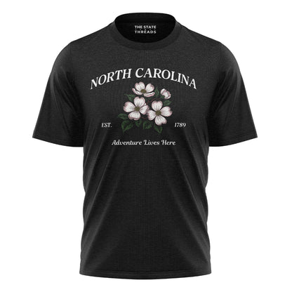 North Carolina Adventure T-Shirt | Beautiful Floral Tee