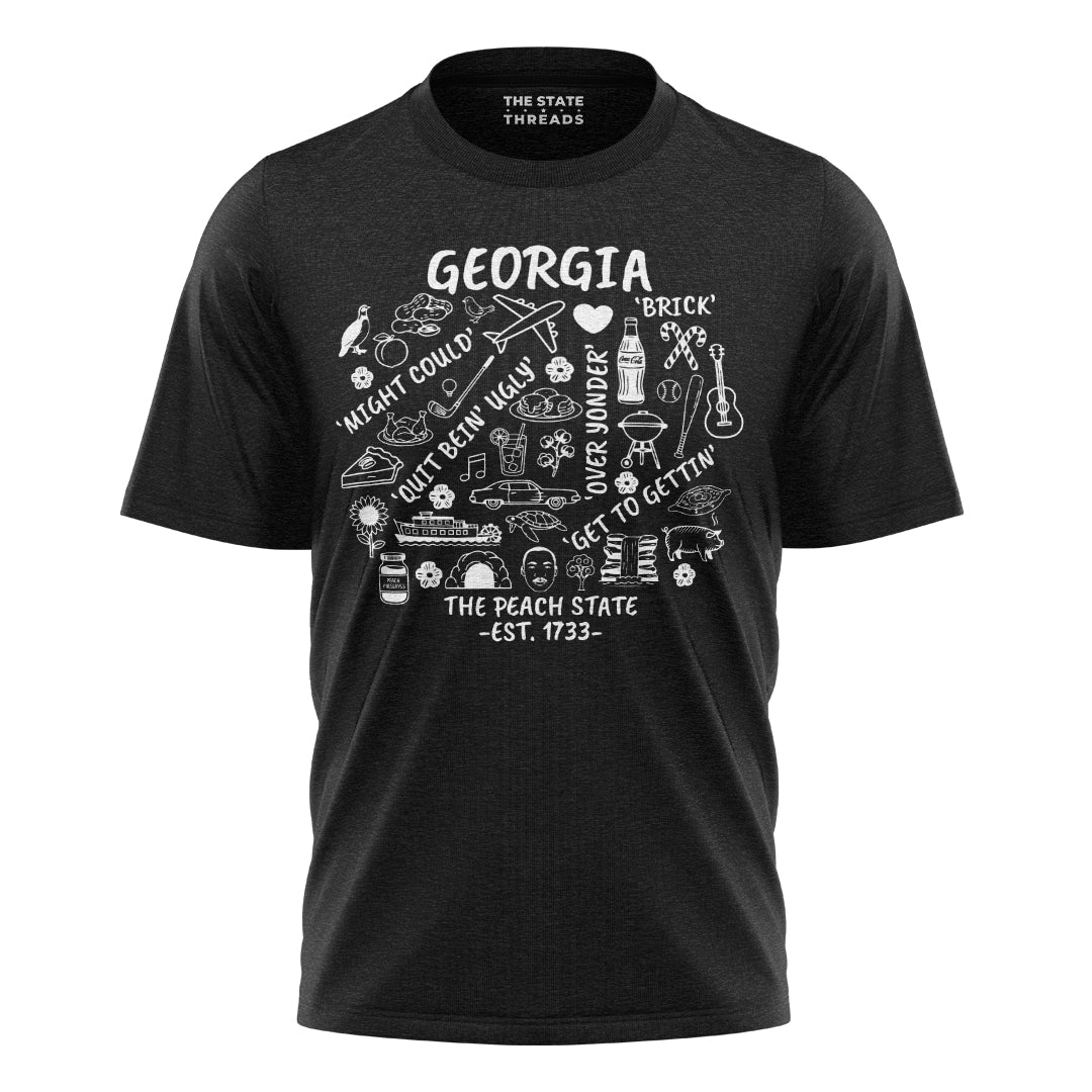 Georgia Signature T-Shirt | Atlanta Classic State Tee
