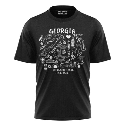 Georgia Signature T-Shirt | Atlanta Classic State Tee
