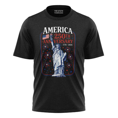 Statue of Liberty 250th Anniversary T-Shirt | Fireworks Tee