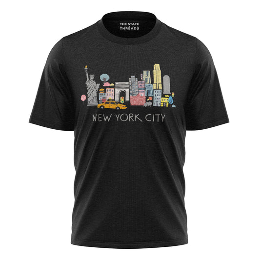 NYC Travel Souvenir T-Shirt | American Places Tee