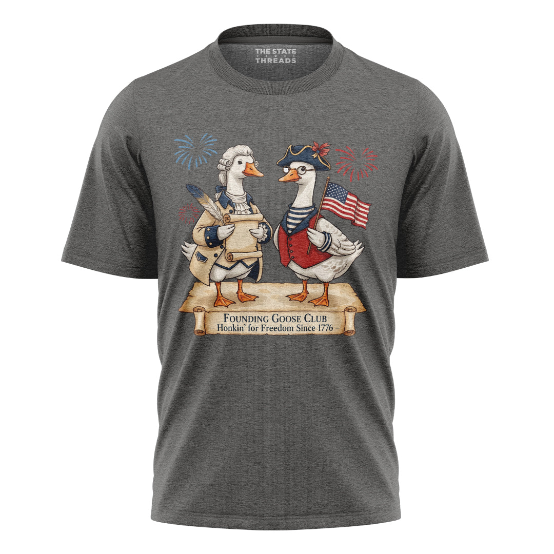 Founding Ducks 1776 T-Shirt | Funny Independence Day Tee