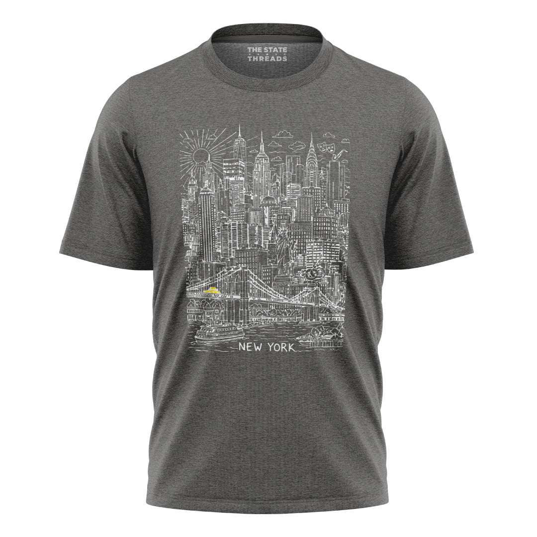 New York Classic City T-Shirt | NYC Souvenir Mystery Tee