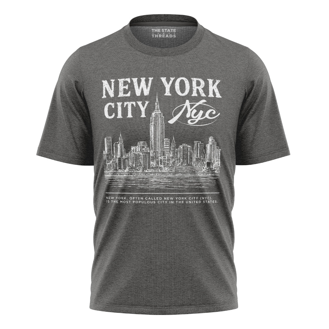 New York Heart T-Shirt | Trendy Commemorative Souvenir Tee