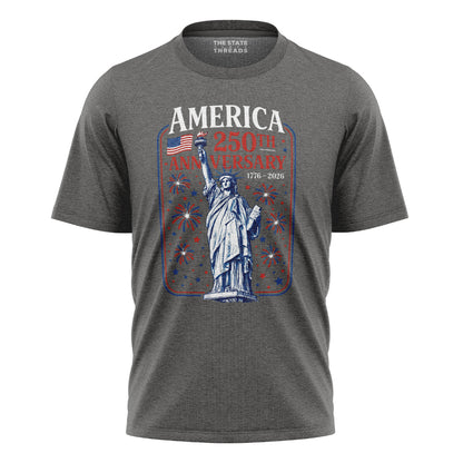 Statue of Liberty 250th Anniversary T-Shirt | Fireworks Tee