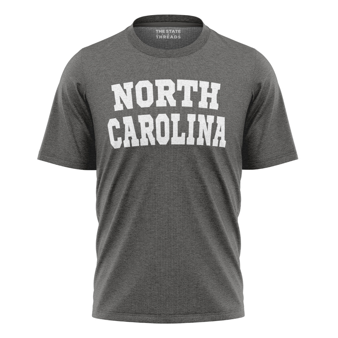 North Carolina Bold Lettering T-Shirt | Classic State Tee