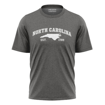 North Carolina City Map T-Shirt | Commemorative Souvenir Tee
