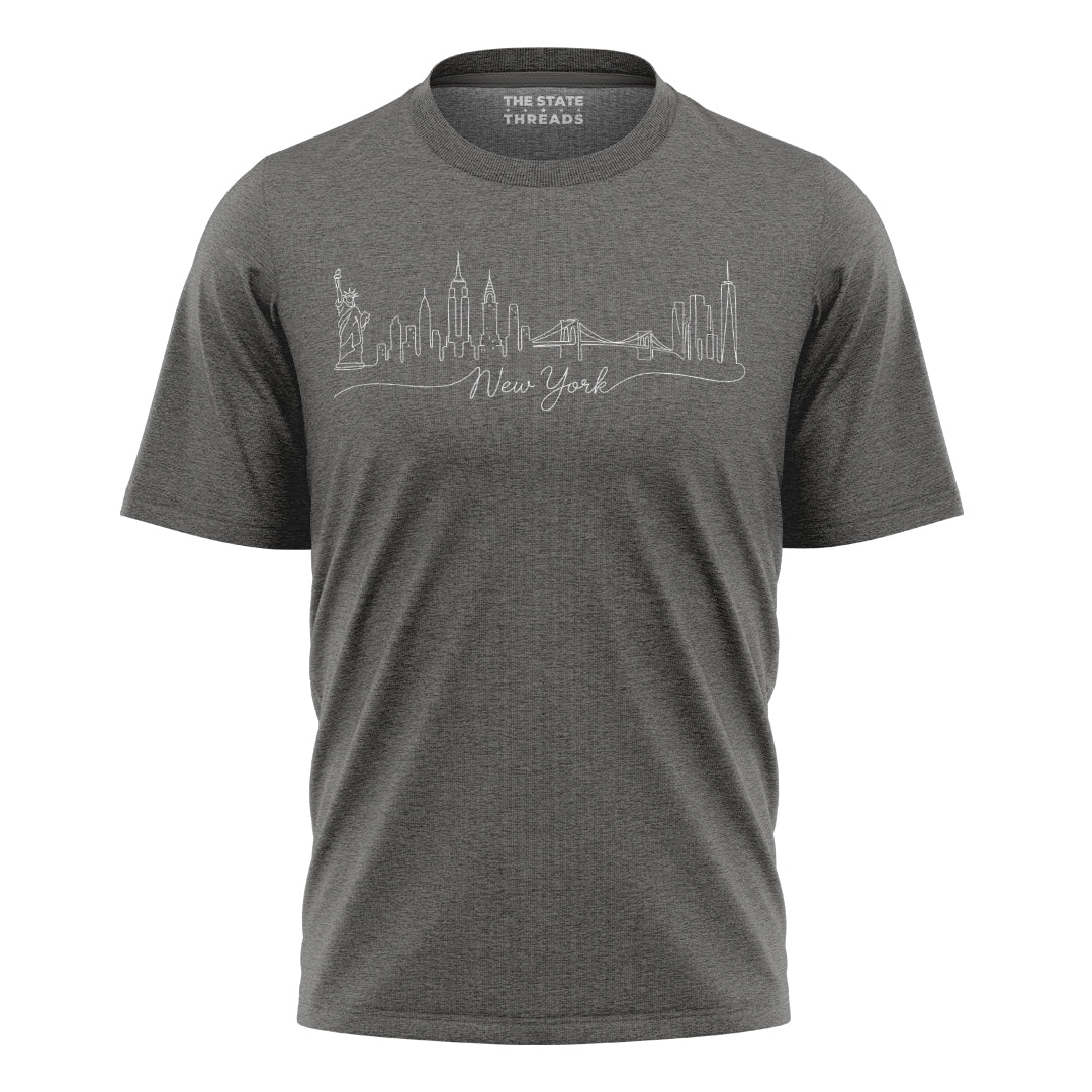 Classic Cool New York T-Shirt | Simple NYC Basic Tee