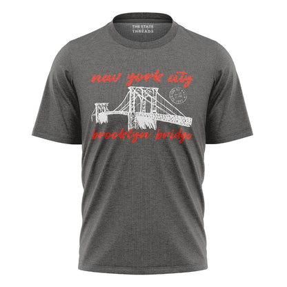 Brooklyn Bridge Commemorative T-Shirt | NYC Travel Tee