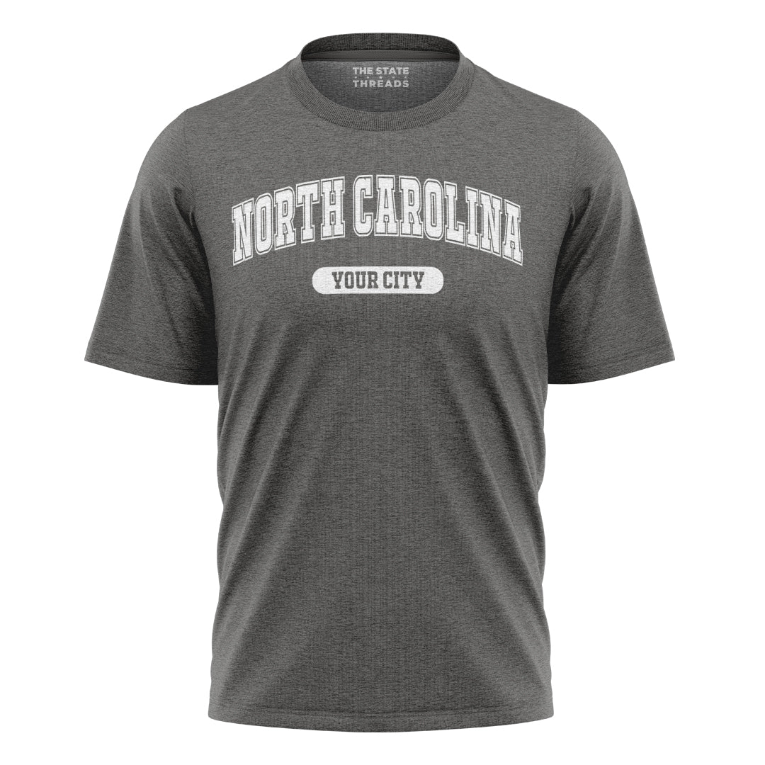 North Carolina Modern T-Shirt | Trendy City Print Tee