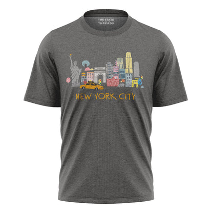 NYC Travel Souvenir T-Shirt | American Places Tee