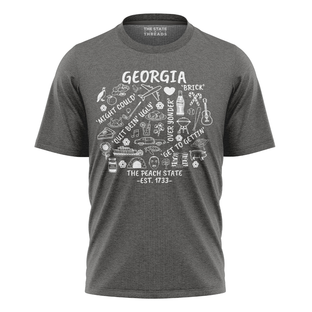 Georgia Signature T-Shirt | Atlanta Classic State Tee