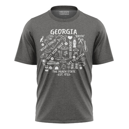 Georgia Signature T-Shirt | Atlanta Classic State Tee