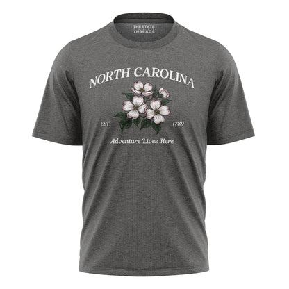 North Carolina Adventure T-Shirt | Beautiful Floral Tee
