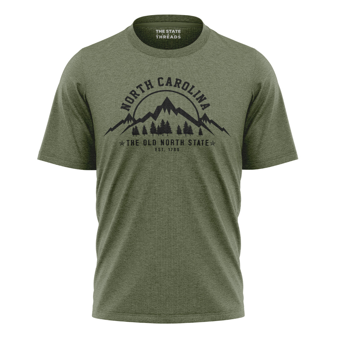 North Carolina Mountain T-Shirt | Old NC Classic Tee