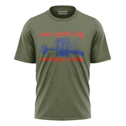 Vintage Brooklyn Bridge T-Shirt | NYC Streetwear Tee