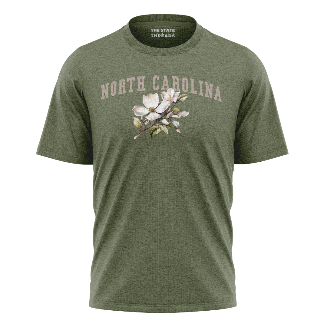 North Carolina Floral T-Shirt | Delicate Sophisticated Tee