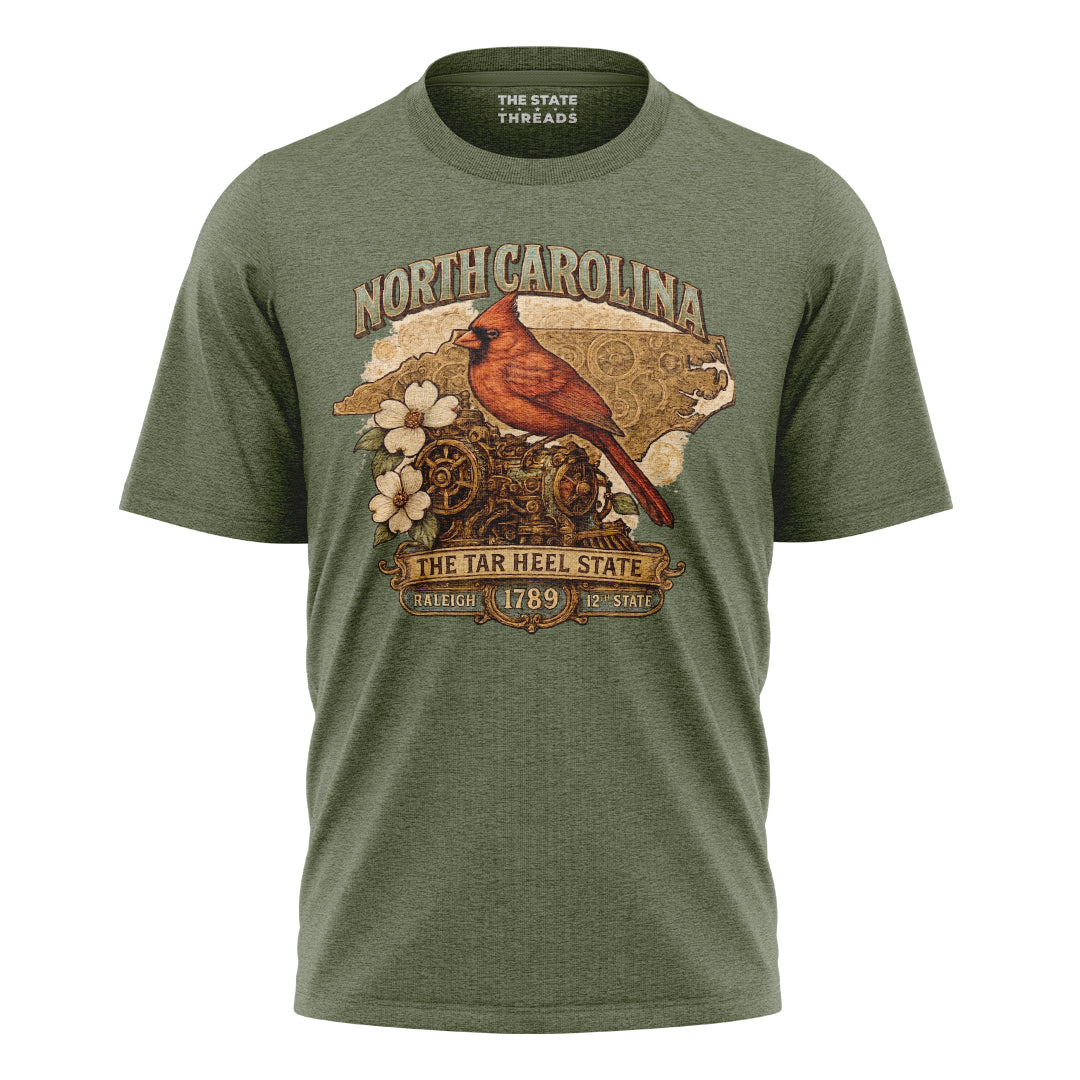 North Carolina Tar Heel State T-Shirt | New History Tee