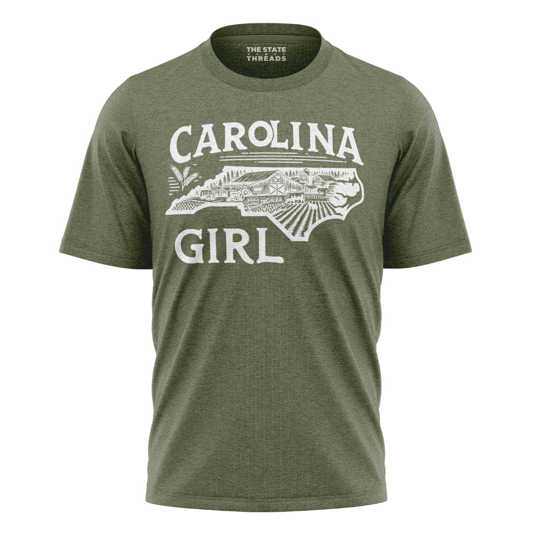 North Carolina Girl T-Shirt | Cool Souvenir Gift Tee