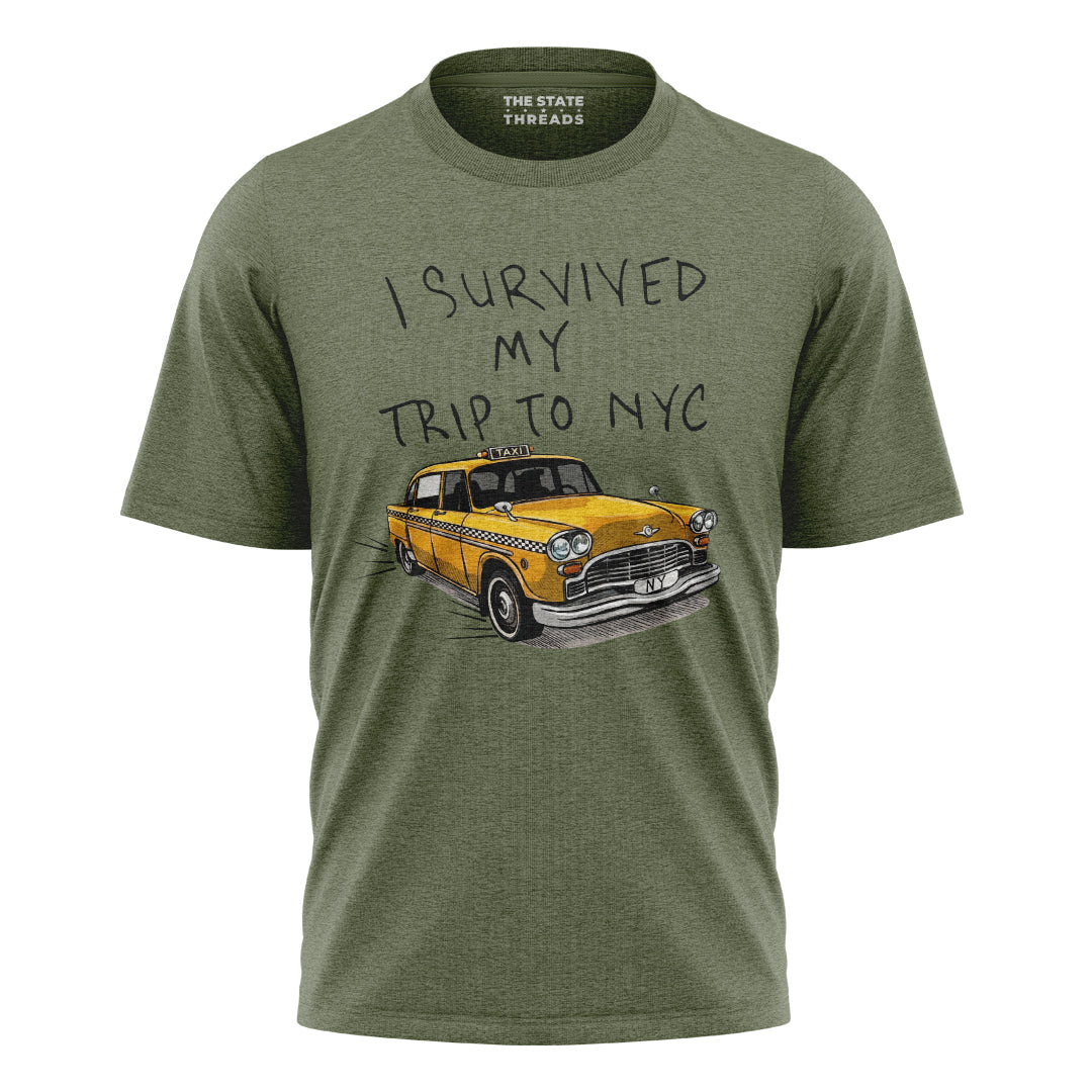 NYC Backpacking Souvenir T-Shirt | New York Travel Tee