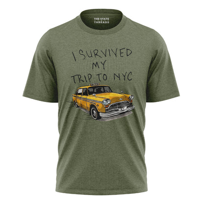 NYC Backpacking Souvenir T-Shirt | New York Travel Tee