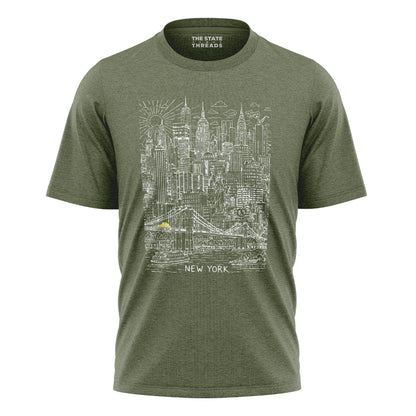 New York Classic City T-Shirt | NYC Souvenir Mystery Tee