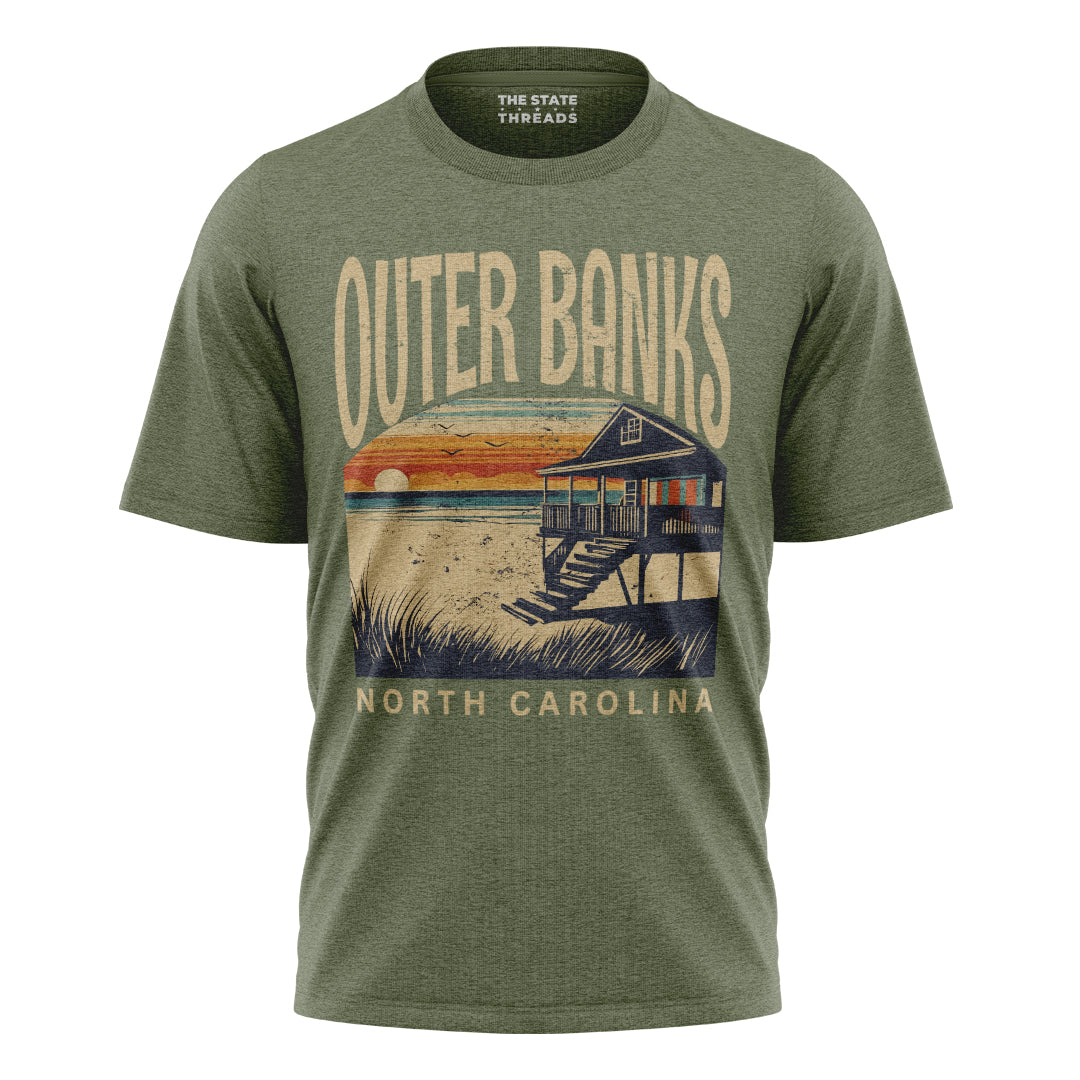 North Carolina Beach T-Shirt | Peaceful Coast Tee