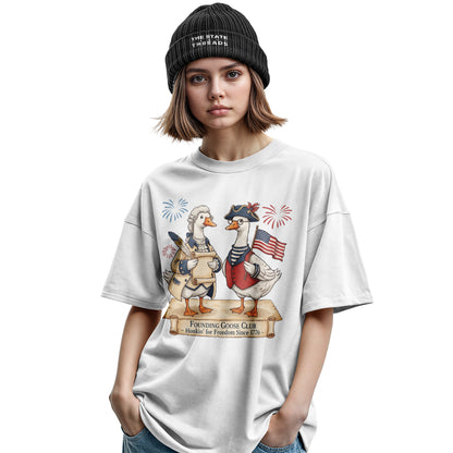 Founding Ducks 1776 T-Shirt | Funny Independence Day Tee