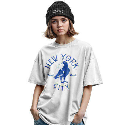 NYC Mighty Pigeon T-Shirt | Caput Mundi New York Funny Tee