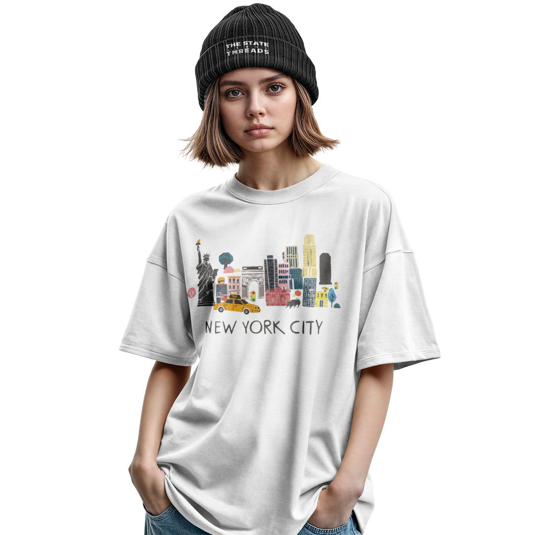 NYC Travel Souvenir T-Shirt | American Places Tee