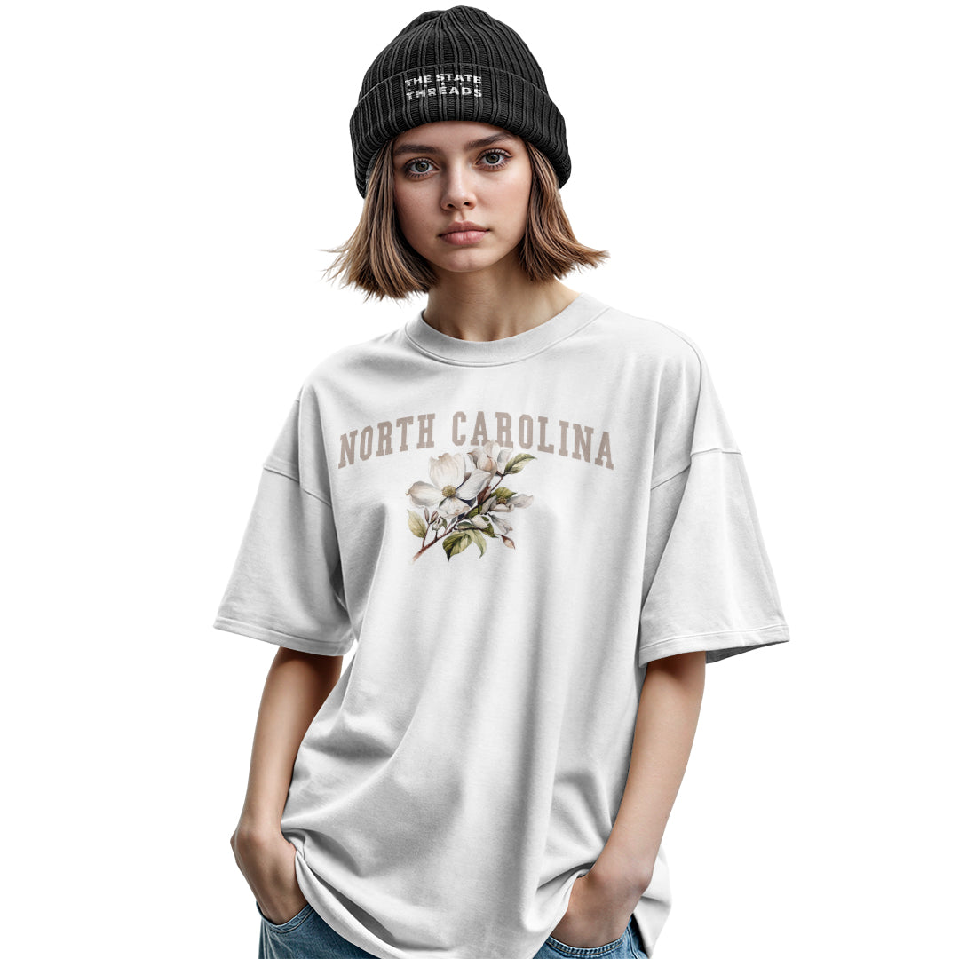 North Carolina Floral T-Shirt | Delicate Sophisticated Tee