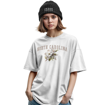 North Carolina Floral T-Shirt | Delicate Sophisticated Tee