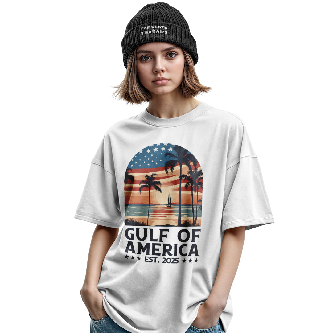 USA Summer Patriotic T-Shirt | Gentle Pattern Style Tee