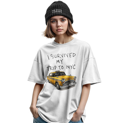 NYC Backpacking Souvenir T-Shirt | New York Travel Tee