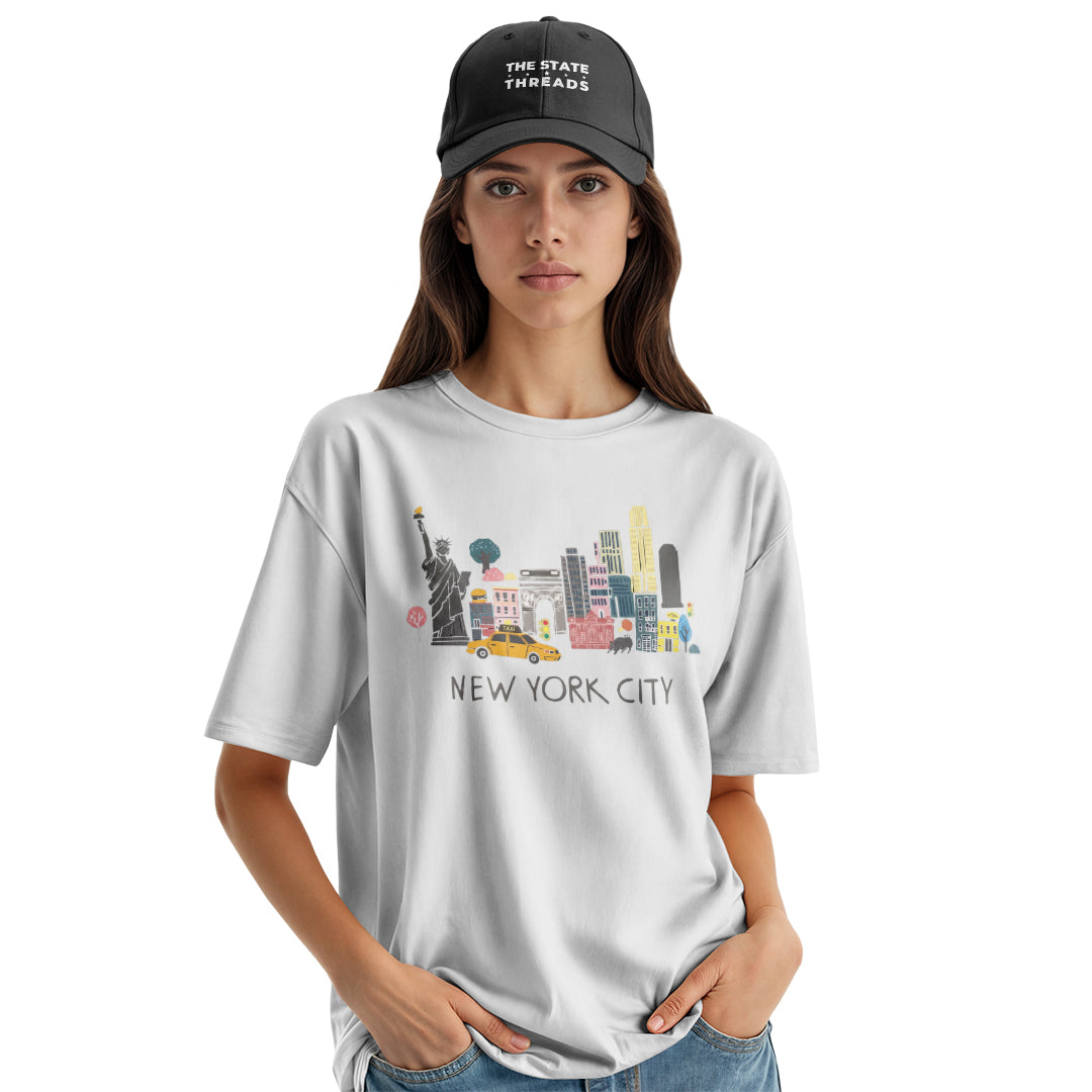 NYC Travel Souvenir T-Shirt | American Places Tee