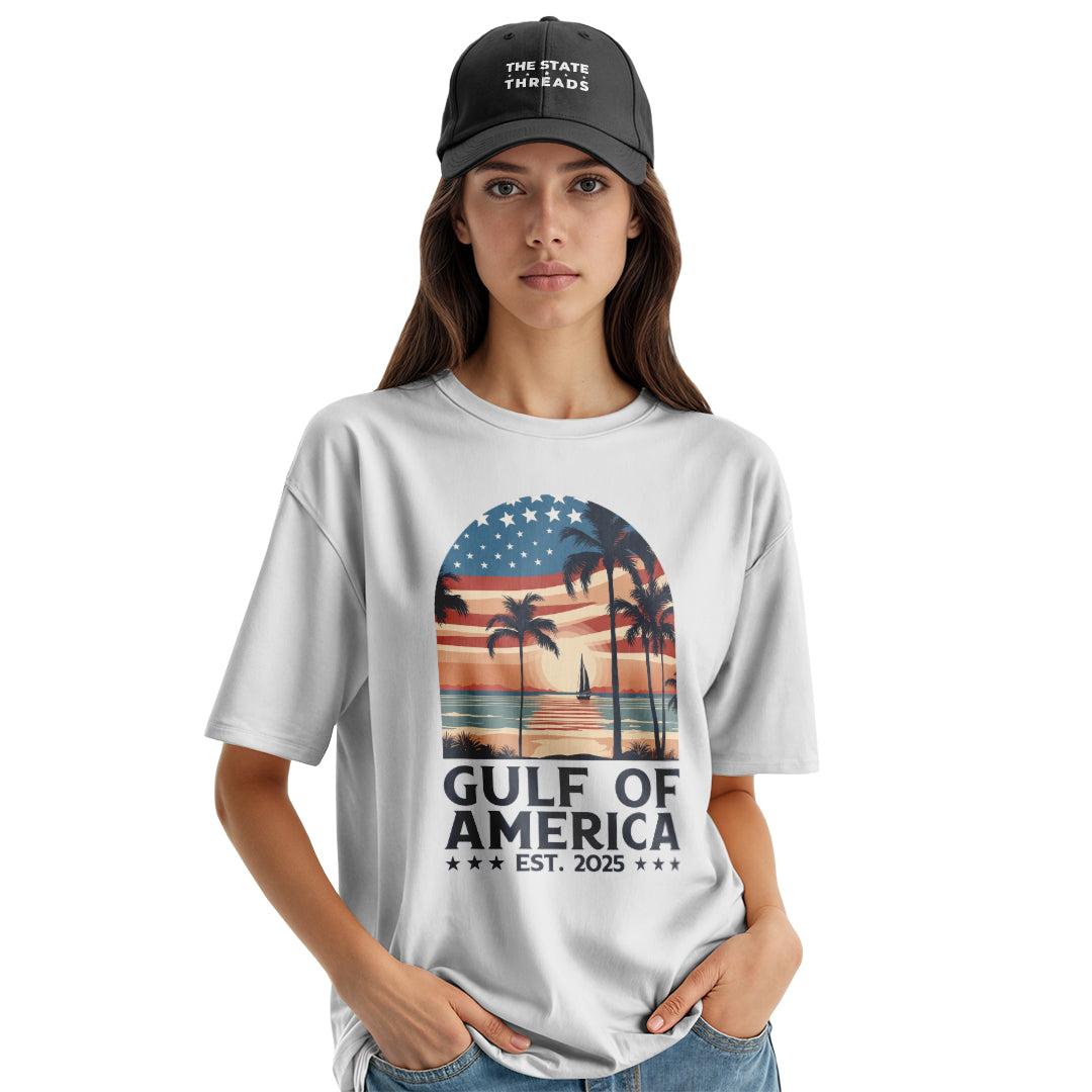 USA Summer Patriotic T-Shirt | Gentle Pattern Style Tee