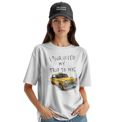 NYC Backpacking Souvenir T-Shirt | New York Travel Tee
