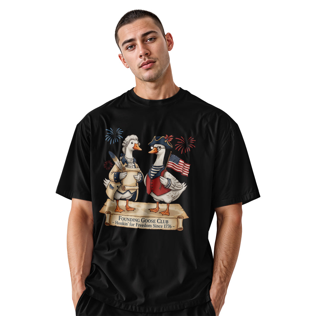 Founding Ducks 1776 T-Shirt | Funny Independence Day Tee