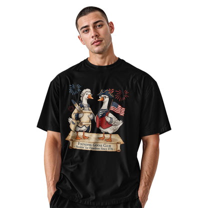 Founding Ducks 1776 T-Shirt | Funny Independence Day Tee