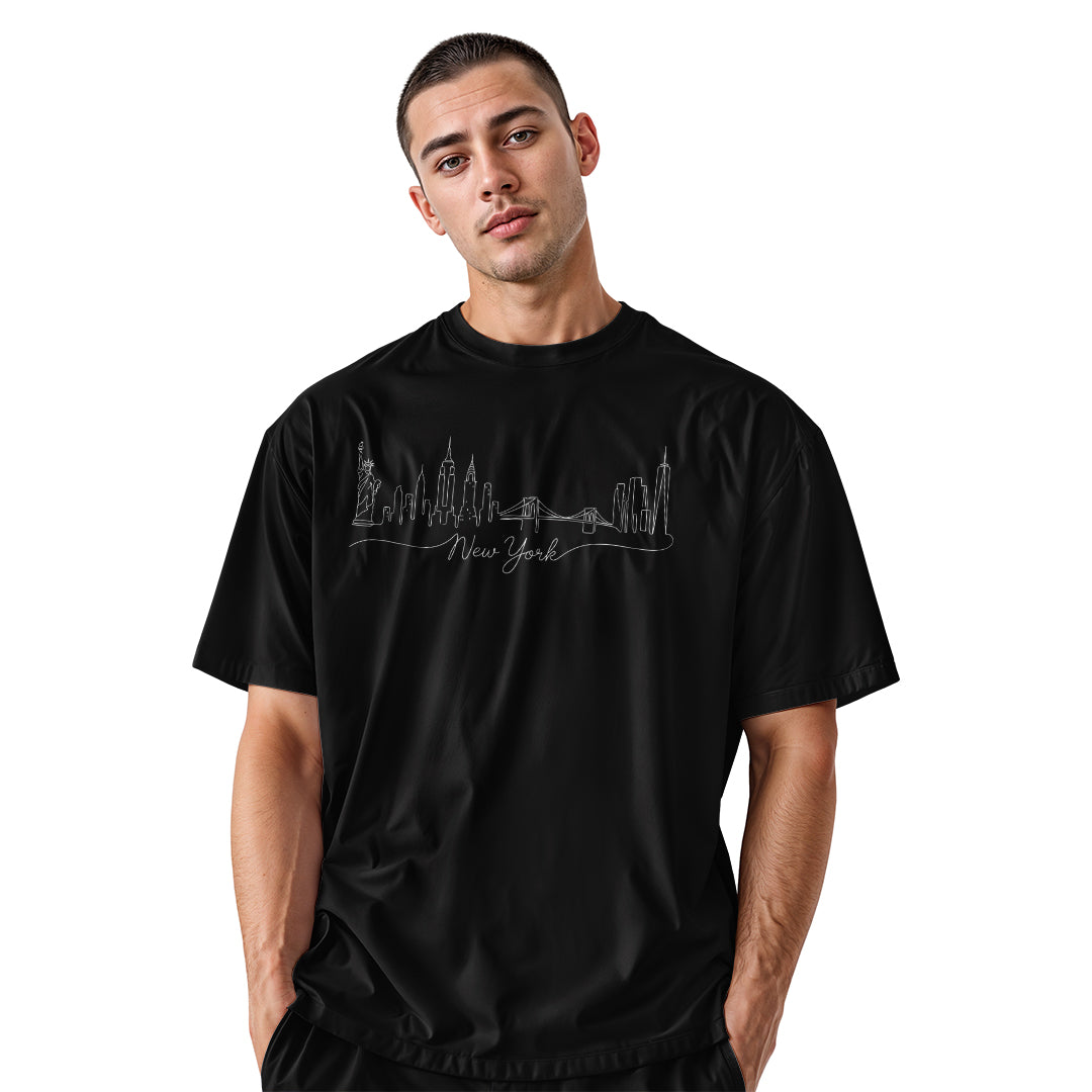 Classic Cool New York T-Shirt | Simple NYC Basic Tee